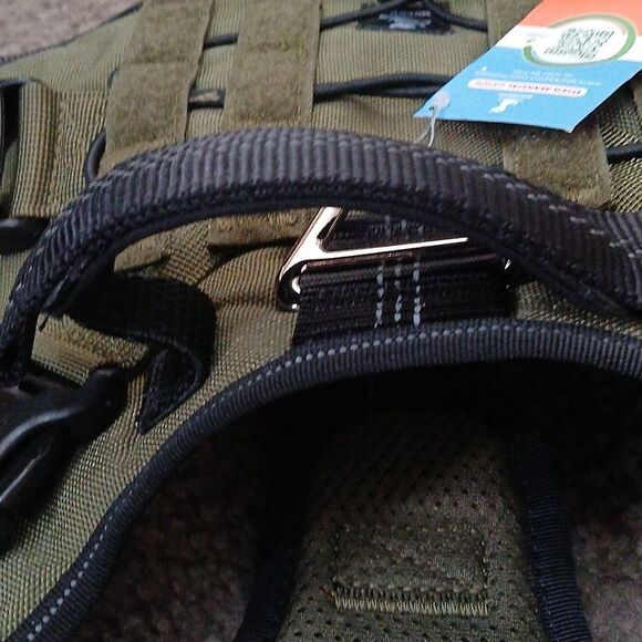 No Pull Dog Harness  Heavy Duty Dog Harness with Handle and Poop Bag Hol… - Picture 6 of 13